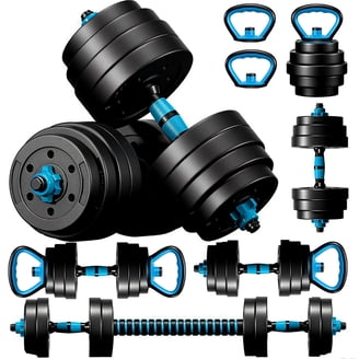 Yes4All Adjustable Dumbbell 52.5 lbs for Beginner Workout & Lift