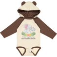 thumbnail image 3 of Inktastic I'll Never Forget That My Great Grandpa Loves Me Elephants Boys or Girls Long Sleeve Baby Bodysuit, 3 of 5