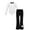 White, variant on Kids Boys Ballroom Latin Salsa Dance Costume Lapel Bowtie Long Sleeves Leotard Shirt + Pants Outfits White 8