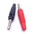 thumbnail image 3 of 10 Pcs Of 32A Screw-On 4Mm Banana Plug Male Connector Speaker Cable Adapter, 3 of 9