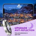 thumbnail image 3 of KONEE Camera Lens Protector Compatible with iphone 14 /14 Plus, Anti Scratch Tempered Glass Camera Screen Protector, Bling Individual Lens Cover for iPhone 14 / iPhone 14 Plus - Silver Glitter, 3 of 7