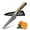 Utility Knife, variant on 5" Japanese Santoku Knife Professional Chef Knife with Pakka Handle Sharp Kitchen Knife with Cover for Meat,Fish and Vegetables