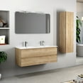 thumbnail image 4 of Ws Bath Collections Perla COL01.000 NO Perla 55-1/8" Engineered Wood Wall Mounted Linen, 4 of 4