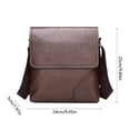 thumbnail image 3 of TIMIFIS Shoulder Satchel, Premiums Textured Leather Shoulder Crossbody Bag Adjustable Strap Lightweight Spacious Handbag for Travel Work Daily Necessary Shoulder Bag, 3 of 6