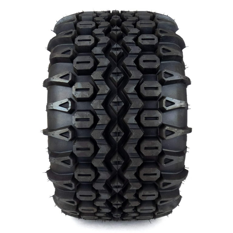 Pair of Aggressive Deep Lug Tire Assemblies: Heavy Duty 4