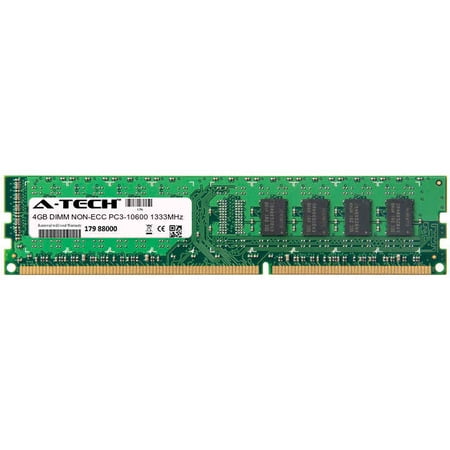 4GB Module PC3-10600 1333MHz NON-ECC DDR3 DIMM Desktop 240-pin Memory