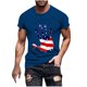 thumbnail image 1 of Camisetas de Manga Larga para Hombres Imprimir Cuello Redondo Camiseta Casual, Top de Moda Unisex para Eventos Diarios, Deportivos Y Especiales, 1 of 3