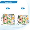 thumbnail image 4 of FORMRS 13"-13.3" Laptop Sleeve Protective Case Soft Carrying Quilted Computer Bag Cover, Retro Pink Floral, 4 of 7