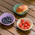 thumbnail image 3 of Guardoinrt Portable Camping Sake Cup Easy To Carry Excellent Impact Resistance Graduated Handle Bowl Violet 300ml, 3 of 6