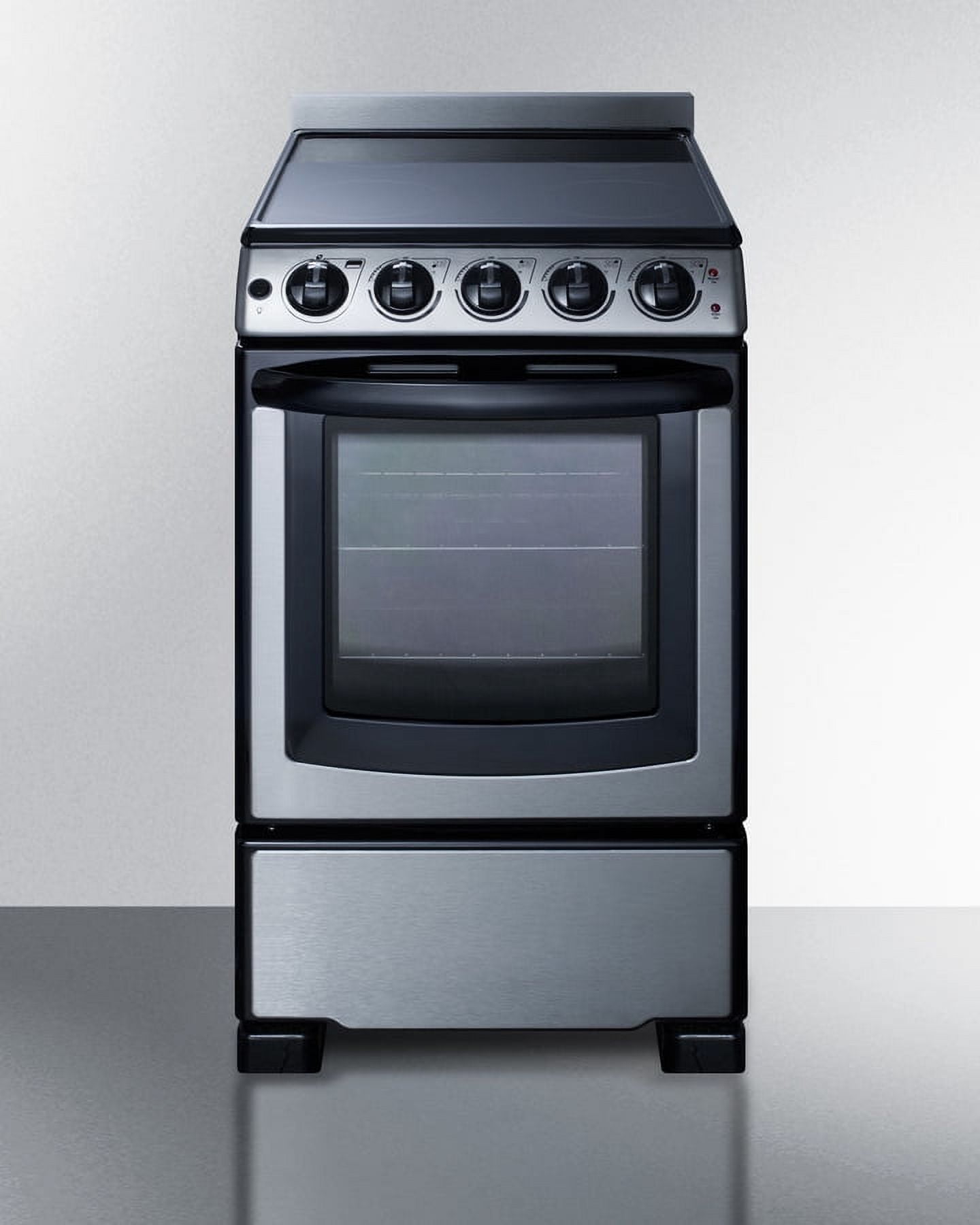 20" Wide Electric Smooth-Top Range