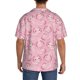 thumbnail image 3 of Fotbe happy baby axolotls Camisa Estampada de Manga Corta para Hombre, Casual de Verano, Estilo Playero, Sin Arrugas-Medium, 3 of 5