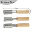 thumbnail image 6 of Cupcake Corer Set - 3 Stainless Steel Cake Plungers With Star, Heart, Flower Shapes for Baking, Filling, Decorating, 6 of 7