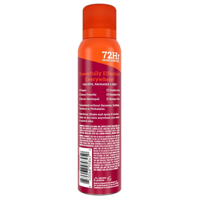 Mando Whole Body Men’s Deodorant - Invisible Spray Deodorant - Aluminum Free - Cabin Retreat - 3.6oz