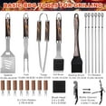 thumbnail image 2 of Grilljoy 22PCS Stainless Steel Grill Tools Set with Case - Grilling Gifts for Men, 2 of 4