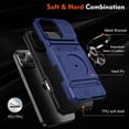 thumbnail image 7 of Fashion Case with Holder Stander Kickstand Drop Resistant Shockproof Case For iPhone 16 Pro (6.3inch), 7 of 7