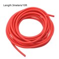 thumbnail image 2 of Uxcell Natural Latex Rubber Tubing 1.6mm ID 3.2mm OD 10ft Red Highly Elastic for Sports Exercise Fitness, 2 of 5