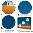 thumbnail image 3 of Designart "Horizons Endless In Prairies I" Prairies Floater Framed Wall Art Living Room, 3 of 5