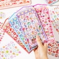 thumbnail image 2 of MOMOJIA Puffier Sticker Sheets Decorative Sticker Cute Small Sticker for Kids & Adults, Reusable Tiny Sticker for Scrapbooking, 2 of 10
