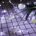 thumbnail image 6 of HESHENG 300 LED Fairy Curtain String Fairy Light USB String Hanging Lights with Remote Controller, Cold White, 6 of 8