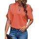 thumbnail image 1 of Blusa HyboMluo Summer Cold Shoulder 2024 para mujer, 1 of 5