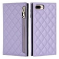 thumbnail image 3 of Feishell Crossbody Bag Wallet Case for iPhone 8 Plus/iPhone 7 Plus,Shockproof Luxury PU Leather Zipper Pocket Magnetic Closure Folio Card Slot Flip Kickstand Phone Case with Shoulder Strap,Purple, 3 of 12