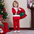 thumbnail image 2 of Pijamas de Navidad para niños, pijamas de Papá Noel, ropa de dormir para niñas pequeñas, ropa de dormir de Navidad, regalo de fiesta de Año Nuevo, 2 of 3