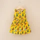 thumbnail image 1 of Girl Dresses Cotton Children clothing Summer Kids Clothes Dresses For Girls Party Princess Fashion Outfit cartoon Beach Dress, 1 of 6