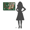 thumbnail image 4 of Global Gallery's 'Christmas Parliament II' By Elyse DeNeige Stretched Canvas Wall Art, 4 of 4