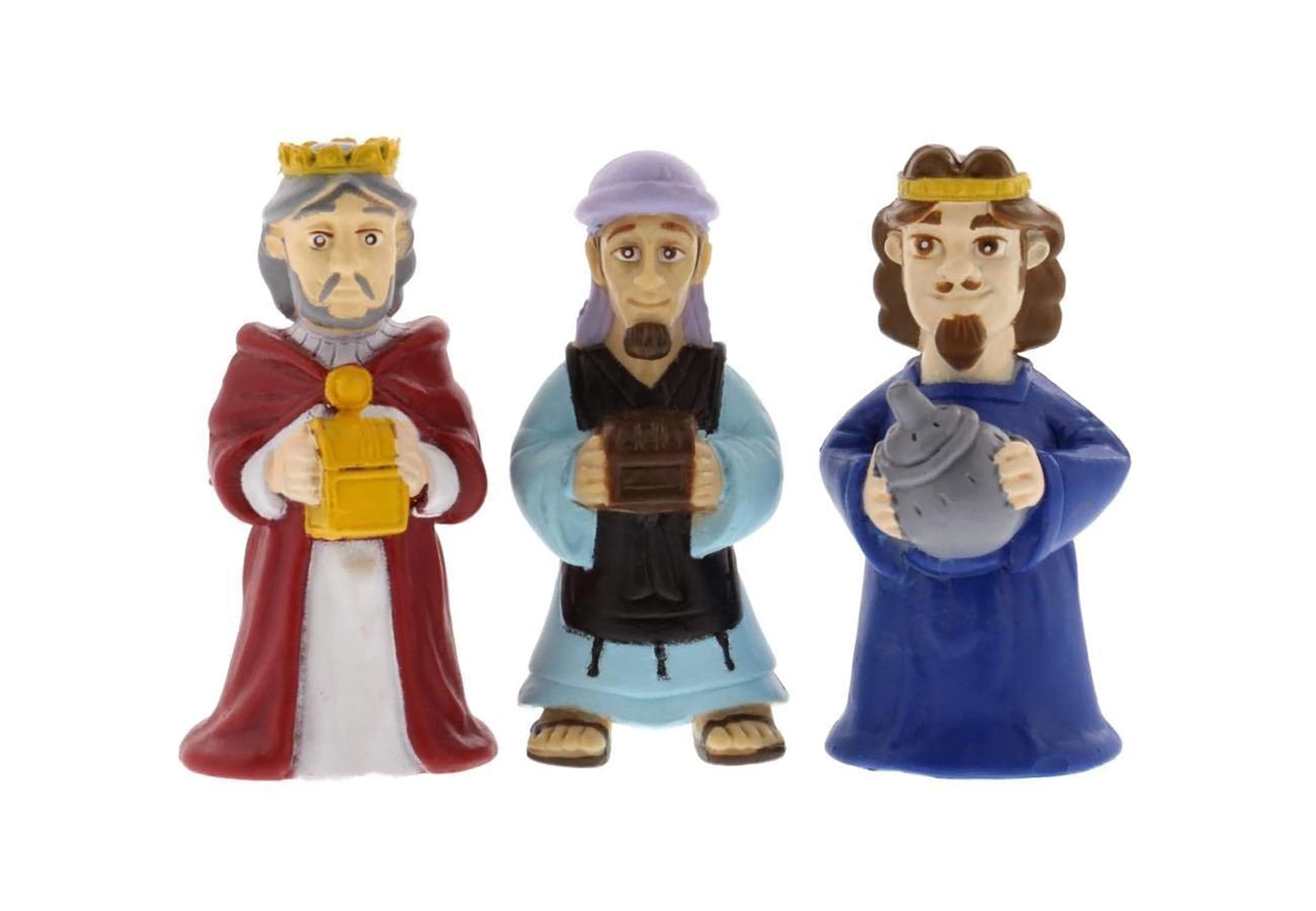Nativity Playset for Children - 19 Pieces by BibleToys - Includes Mary, Joseph, Baby Jesus - Christmas Toys for Children