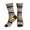 2 Black-2, variant on Mens Crew Socks Womens Thin Blue Line Flag Art Workout Training Athletic Socks