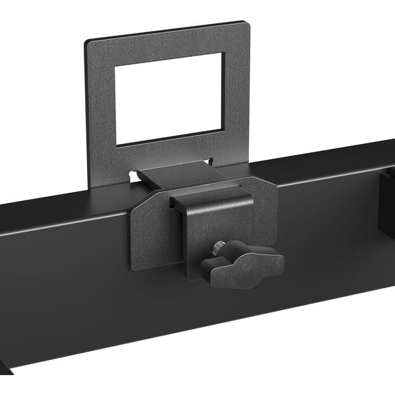 6 Pcs Adjustable Non Slip Mattress Gaskets for Metal Bed Frame, 6 Pcs Mattress Holder in Place Gripper, Anti-Slip Baffle Retainer Bar, Keep Mattress from Sliding, Black