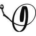 thumbnail image 7 of DogLine - Biothane Waterproof Dog Leash Strong Coated Nylon Webbing with Black Hardware Odor-Proof for Easy Care Clean High Performance for Small or Large Dogs(Black: Width 1/2" | L: 48"(4ft)), 7 of 7