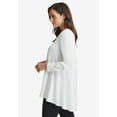 thumbnail image 3 of Jessica London Women's Plus Size Georgette High Low Tunic, 3 of 4
