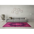 thumbnail image 3 of Ahgly Company Indoor Rectangle Medallion Pink Traditional Area Rugs, 2' x 3', 3 of 4