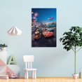 thumbnail image 4 of Rayo McQueen (Cars) Cuadro decorativo colgante - Arte de pared - Póster enmarcado - Decoración de pared - Regalos para familia, amigos y aficionados 20*30 cm, 4 of 6