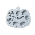 thumbnail image 2 of 8 Cavity Halloween Skull Cake Mold Temperature Resistant Ghost Shape Baking Mold Anti Stick Reusable Bat Shape Baking Pan Tray, 2 of 7