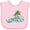 AD-Pink, variant on Inktastic Haleiwa Hawaii Vacation Boys or Girls Baby Bib