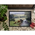thumbnail image 3 of Cows Drinking at the Creek Bank Doormat 24x36, 3 of 4