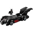 thumbnail image 4 of LEGO DC Batman & Robin Batmobile – 272-Piece Super Hero Car Building Set with Batman Minifigure & 20th Anniversary Coin, Collectible Movie Replica Gift for Kids – 76333, 4 of 6