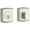 Satin Nickel, variant on Baldwin 8285112 Soho Style Single Cylinder Keyed Entry Deadbolt - Bronze
