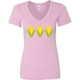 thumbnail image 3 of Inktastic Corn Lover Women's V-Neck T-Shirt, 3 of 5