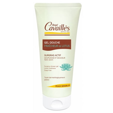 Roge Cavailles Gel Bain et Douche Fraicheur de Lotus Peaux Sensibles 200 ml