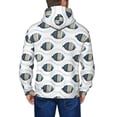 thumbnail image 5 of Zip Up Hoodies for Men - Blue swimming fish Long Sleeve Comfrt Men'S Fashion Hoodies & Sweatshirts, Jackets for Men Hoodies Pullover Clothing Clothes with Pouch, 5 of 5