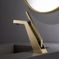 thumbnail image 5 of Solid Brass Single Hole Bathroom Sink Faucet, Lever Handle Basin Faucet, 5 of 8