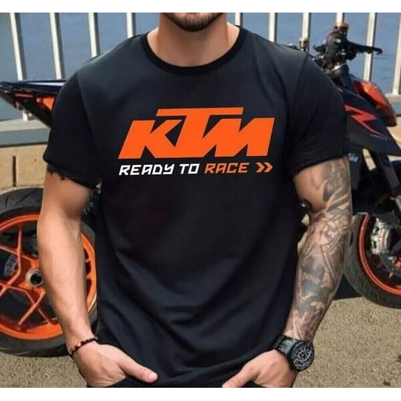 KTM Ready to Race T-shirt Black Unisex racing fan gift