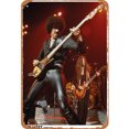 thumbnail image 1 of Placa Metal Vintage Philip Lynott Pintura Hierro Rectangular Pared 30x40cm, 1 of 9