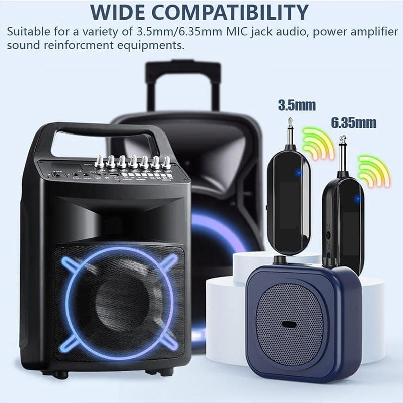 2.4G Professional Wireless Headset Microphone for Voice Amplifier Speaker Teaching Meeting ,Crystal-Clear Sound