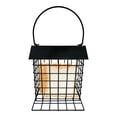 thumbnail image 5 of Uuiauoio Durable Roof Top Bird Parrot Reusable Feeder for Outside Garden Yard Patio Hanging Metal Cake Holder Squirrel Proof Weatherproof for Wild Hummingbird Woodpecker, 5 of 9