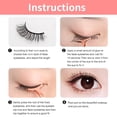thumbnail image 5 of Una caja de 7 pares de pestañas postizas de imitación de piel de marta frita 8D, pestañas rizadas gruesas para maquillaje de escenario, 5 of 5