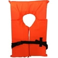 thumbnail image 2 of 6 Pack Coast Guard Approved Life Jackets. High Visibility Color Type II Keyhole Life Vest in Classic May West Style. Compliance Flotation Device, 2 of 14
